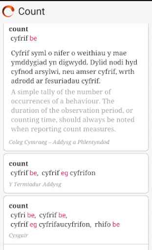 Ap Geiriaduron Cymraeg/Welsh 3