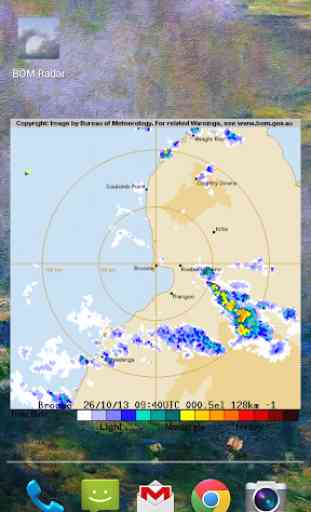 Australia Weather Radar Widget 1