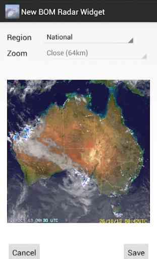 Australia Weather Radar Widget 2