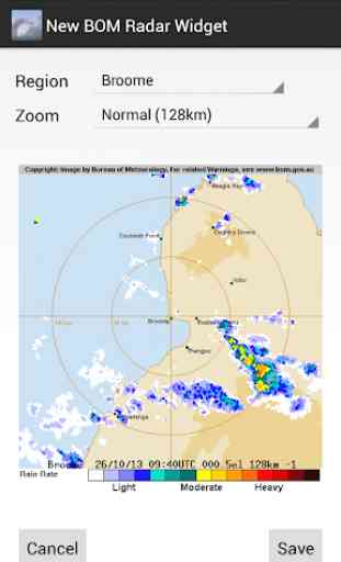 Australia Weather Radar Widget 3