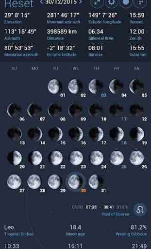 Deluxe Moon HD-Lunar Calendar 2