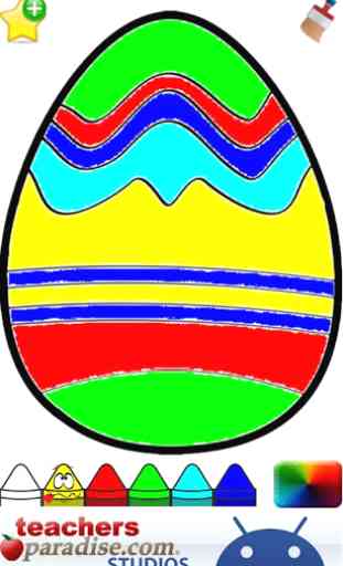 Easter Eggs Coloring Game 3