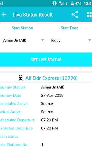 Live Train Status - Indian Railways Time Table 4