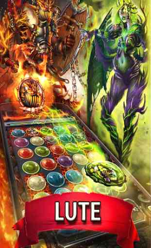 Magic Heroes: Senhor das almas. Jogo RPG Match-3 1