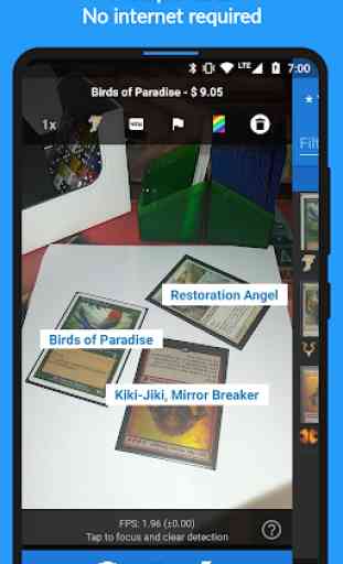 Magic the Gathering (MTG) Card Scanner Delver Lens 1
