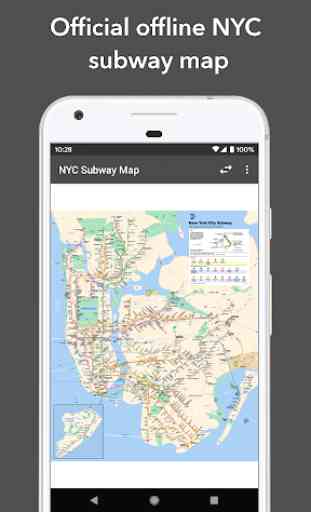 Map of NYC Subway: offline MTA 1