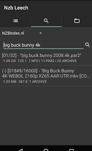 Nzb Leech - usenet downloader 3