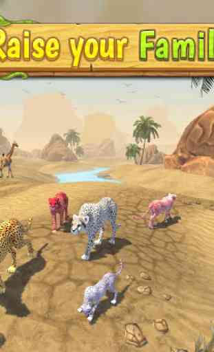 Cheetah Family Sim - Animal Simulator 1