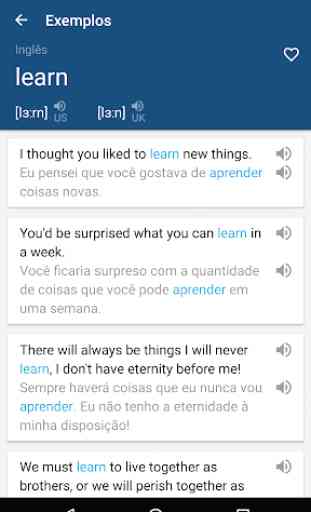 Dicionário inglês português | Tradutor inglês 2