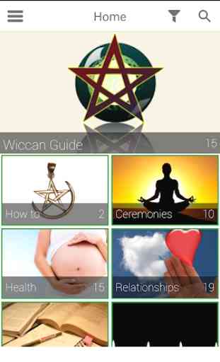 e Wicca:Wiccan & witchcraft app 1