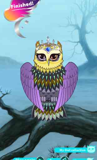 Fancy Owl - Dress Up Game 2