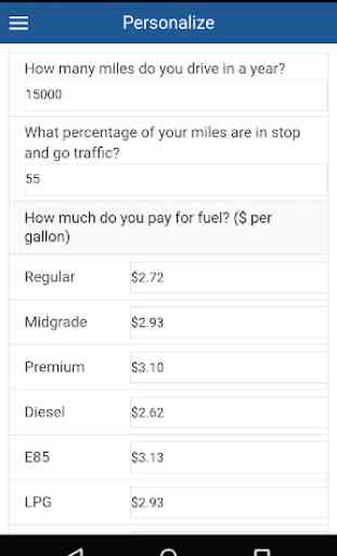 Find-a-Car: FuelEconomy.gov 4