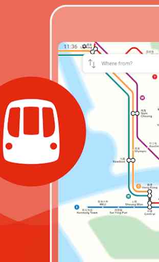 Hong Kong Metro - MTR map and route planner 1