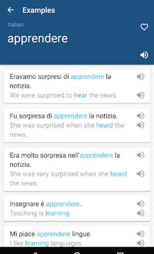 Italian English Dictionary & Translator Free 3