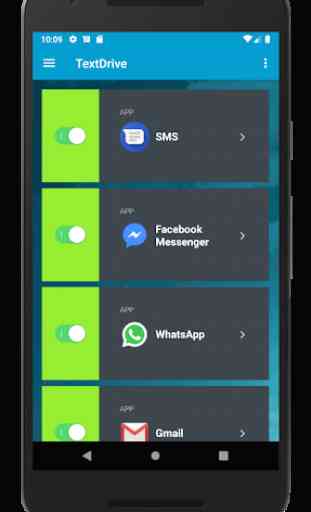TextDrive - Auto responder / No Texting App 4