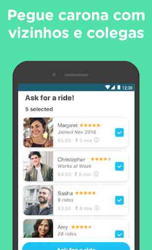 Waze Carpool - App de caronas do Waze 1