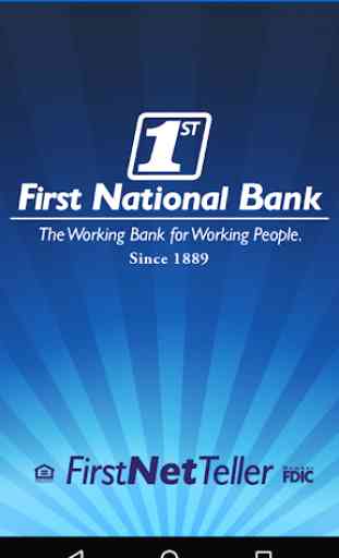 First National Bank AR 1