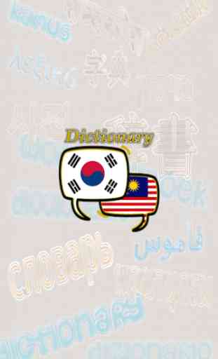 Malaysia Korean Dictionary 1