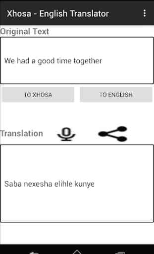 Xhosa - English Translator 3
