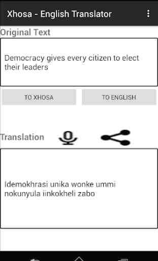 Xhosa - English Translator 4