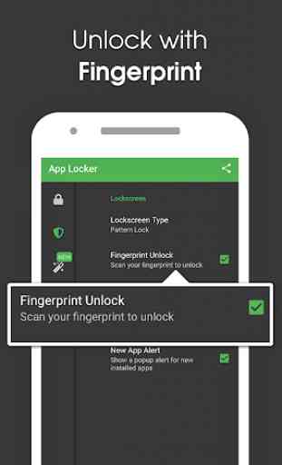 AppLocker | Lock Apps - Fingerprint, PIN, Pattern 3