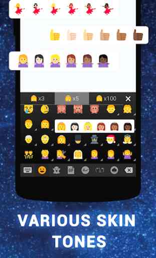 Novo teclado Twemoji Emoji 1