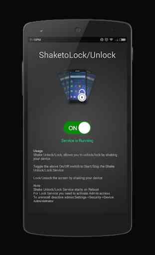 Shake to Lock/Unlock 3