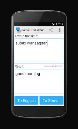 Dicionário tradutor Somália 2