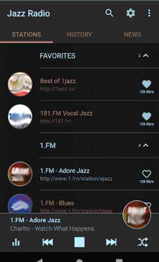 Jazz & Blues Music Radio 1