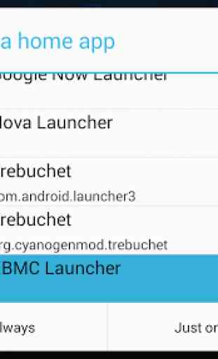 Launcher for XBMC™ 3