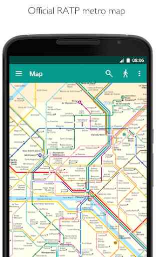 Paris Metro – official metro map and train times 1