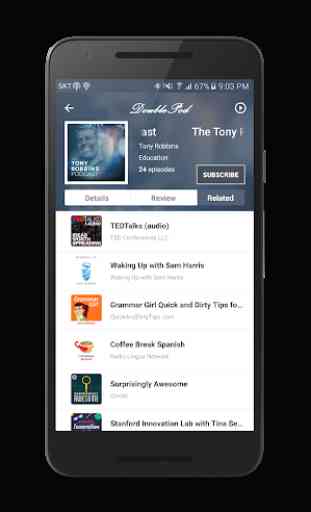 Podcasts DoublePod Android 4
