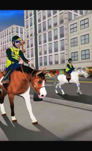 rodeo simulador cavalo polícia 2