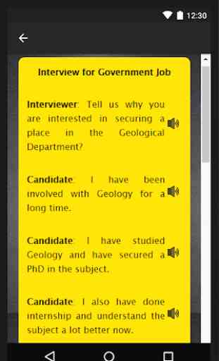 English Interview Preparation - Job Interview App 1