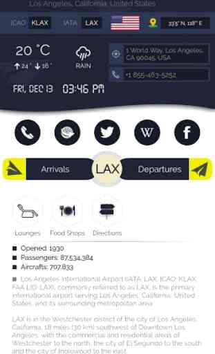 Los Angeles airport (LAX) Info + Flight Tracker 1