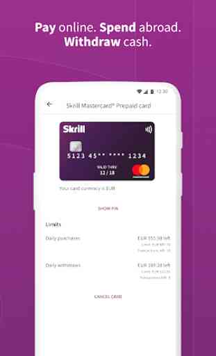 Skrill - Fast, secure online payments 2