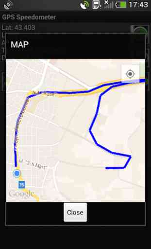 Velocímetro GPS em kph ou mph 4