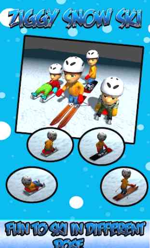 ZigZag Snow Ski 1