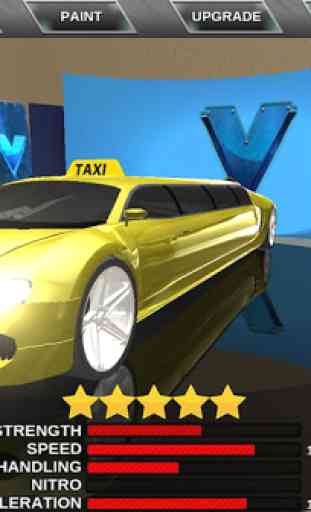 Louco Limousine 3D City Driver 2