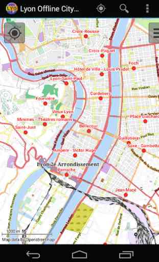 Lyon Offline City Map 1