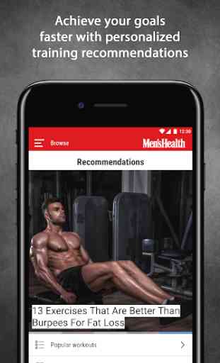 Men's Health Fitness Trainer - Workout & Training 3