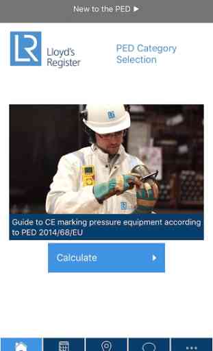 PED Category Selection 1