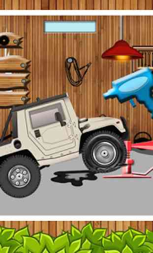 Tyre Repair Shop – Garage Game 2