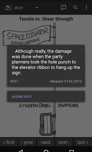 Browser for xkcd 2