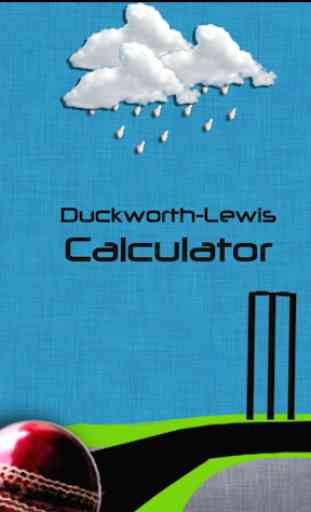 Duckworth-Lewis Calculator 1