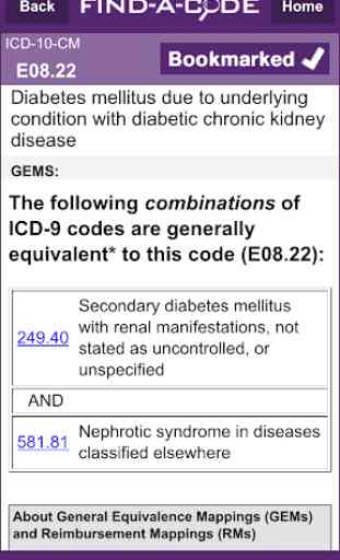 Find-A-Code ICD10/ICD9 +GEMs 3