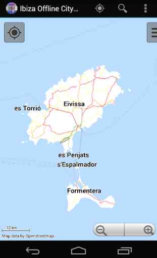 Ibiza Offline City Map 1