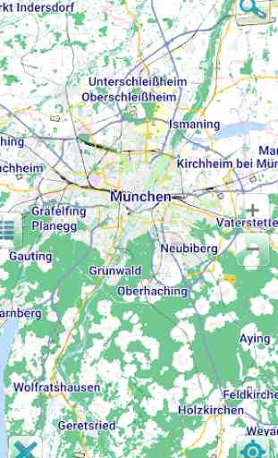 Map of Munich offline 1