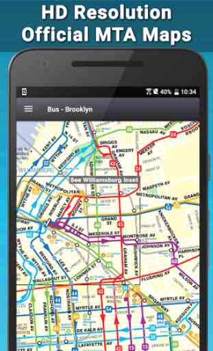 Maps of NYC Subway, Bus, Rail (MTA) 3
