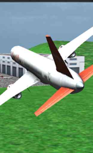 3D vôo plano Fly Simulator 4